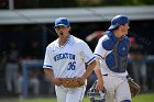 Baseball vs MIT  Wheaton College Baseball vs MIT during quarter final game of the NEWMAC Championship hosted by Wheaton. - (Photo by Keith Nordstrom) : Wheaton, baseball, NEWMAC